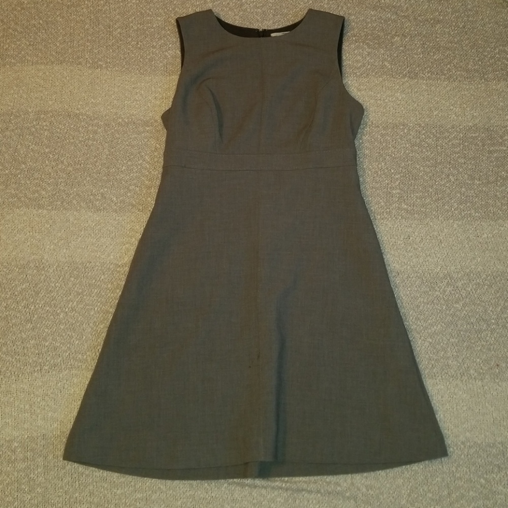 Gray work dress